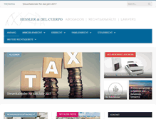 Tablet Screenshot of hesslerdelcuerpo.com